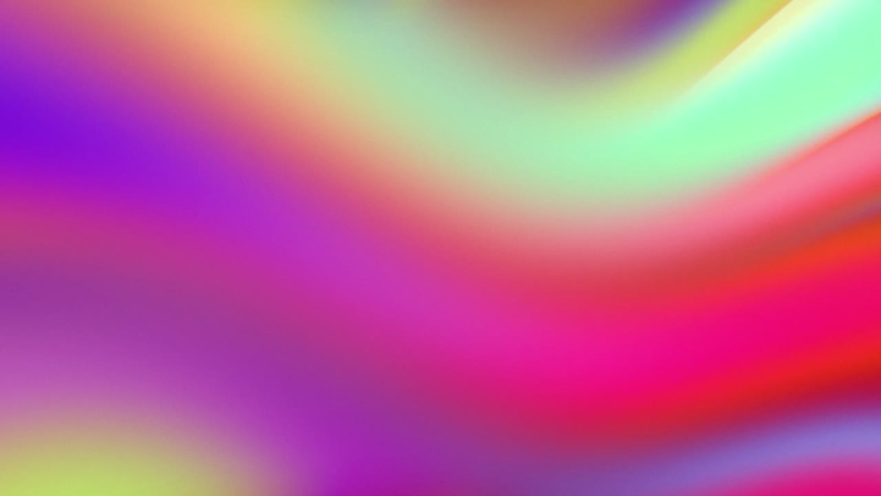 Aesthetic Rainbow Colored In Seamless Loops