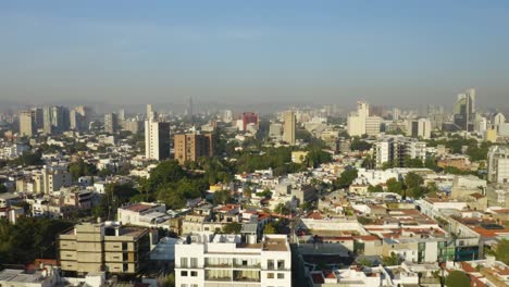 birds eye view of city buildings in guadalajara, mexico