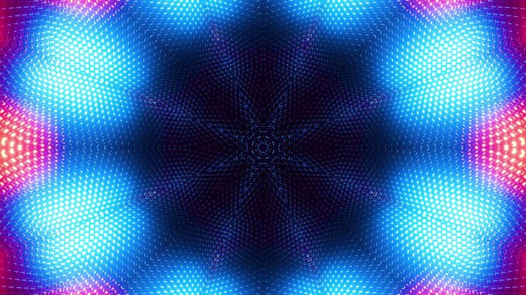 Abstract animated background. Infinitely looped animation.