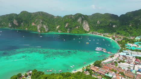 bahía sur de la isla de phi phi