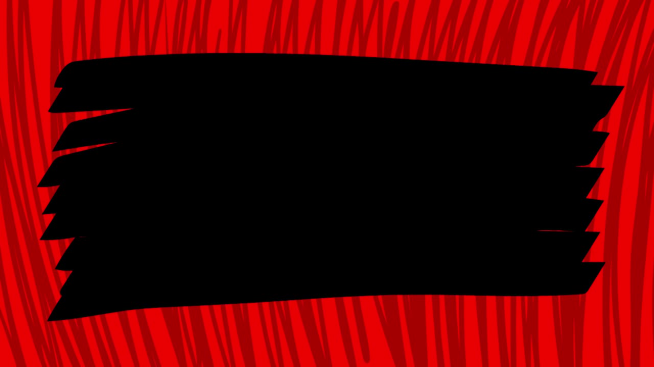 sombreado rojo y espacio negro