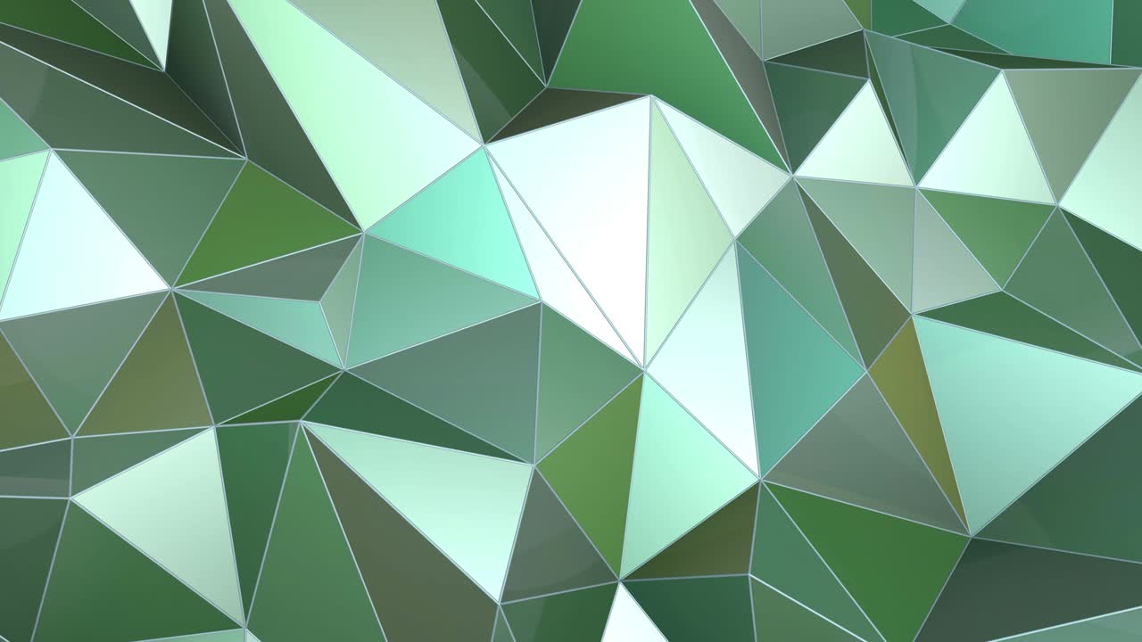 abstract seamless triangular crystalline background animation
