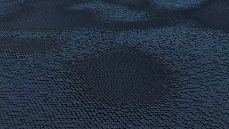 hexagons abstract animation.