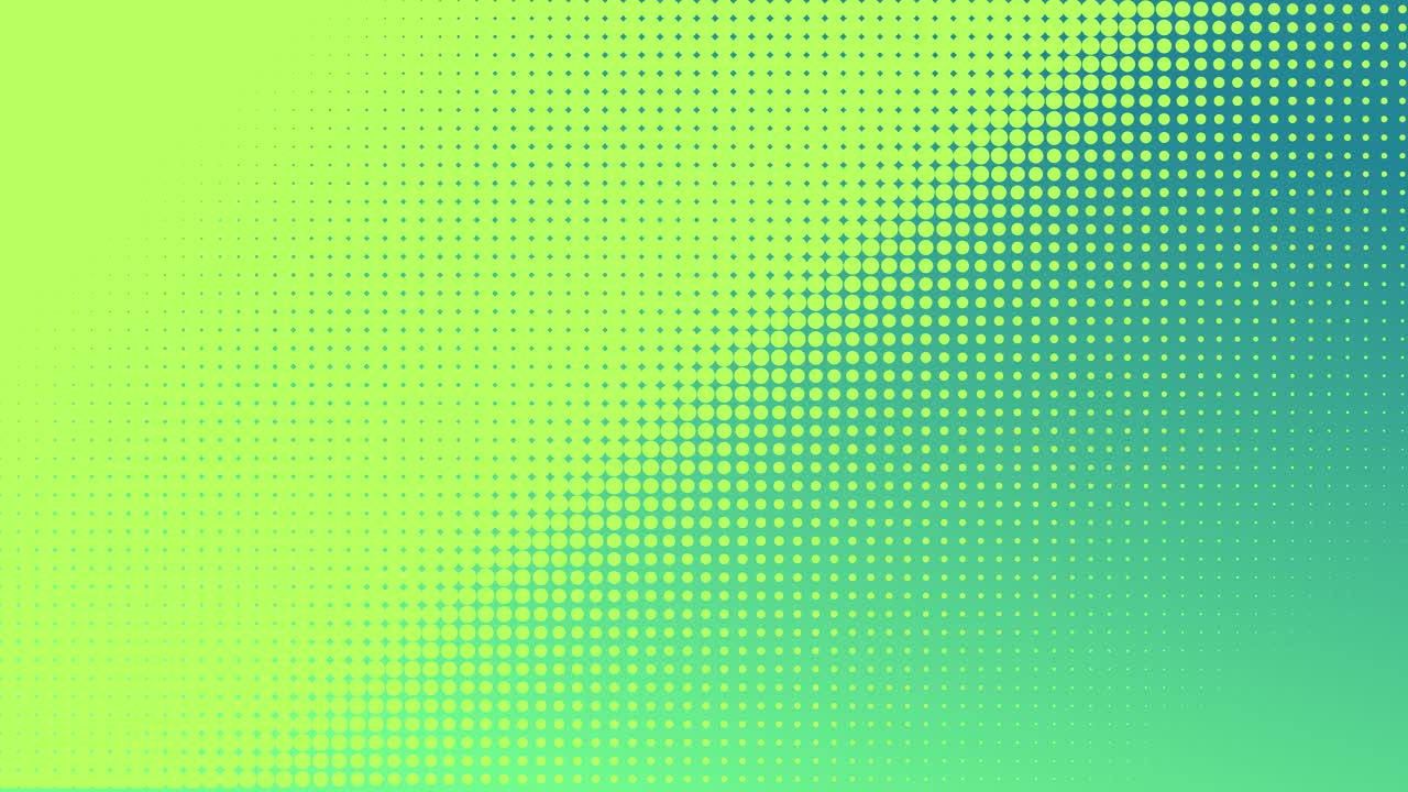 Animated halftone dots background