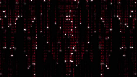 abstract binary code visualisation