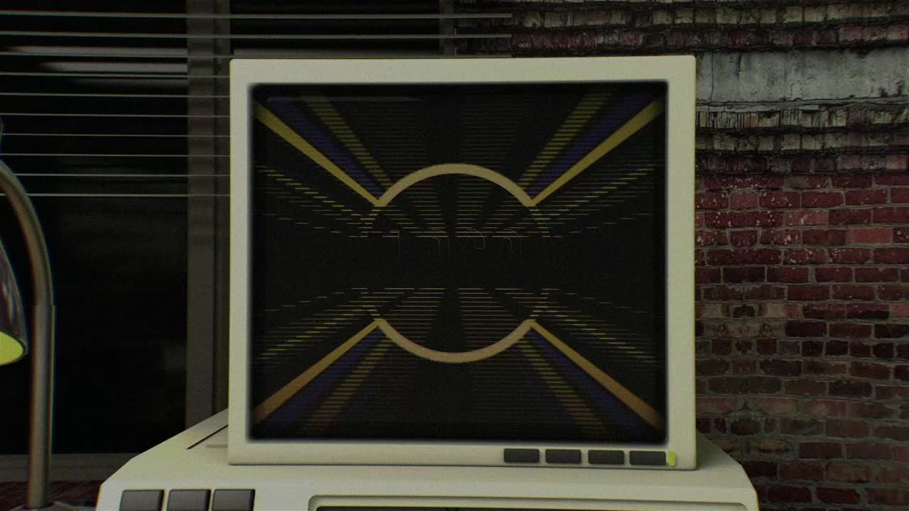 Rivelazione del Logo Computer Retrò