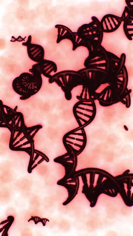 abstract dna helix background