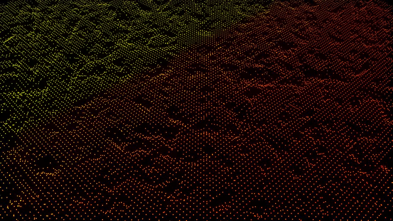 fondo abstracto con pequeñas partículas de oro