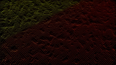 fondo abstracto con pequeñas partículas de oro