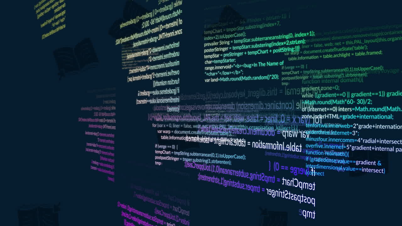 animation du traitement des données sur les enveloppes