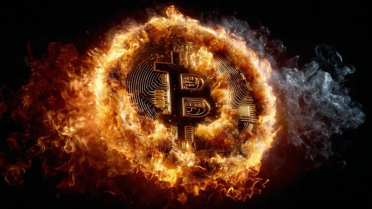 Explosive Bitcoin Transformation: A Visual Journey Through Digital Currency Igniting the Future of Finance with a Fiery Twist