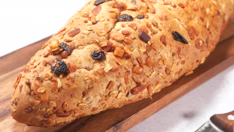 healthy multigrain bread loaf