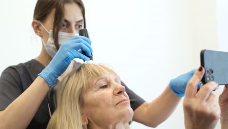 hair loss diagnosis with trichoscopy
