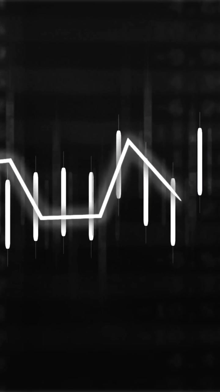 Animazione di elaborazione dati su diagrammi