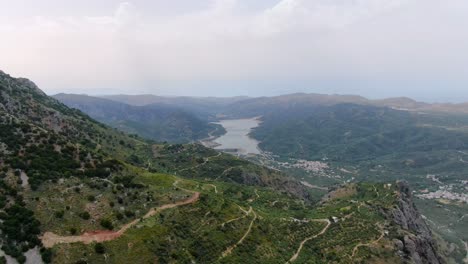 Mystifizierende-Schönheit-Der-Insel-Spinalonga-Kreta-Griechenland-Antenne