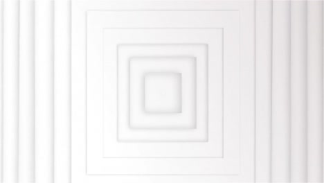 animation of 3d squares moving against white background