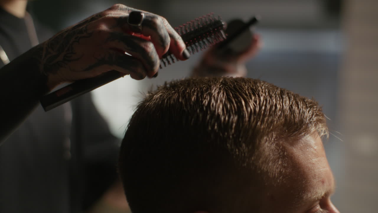 Frisørsalon klipning
