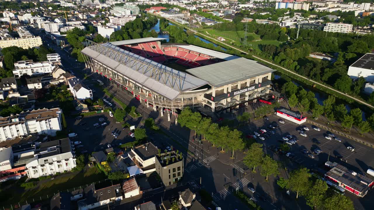 Aerial View of Boehringer Ingelheim Stadium