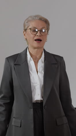 Businesswoman in formal attire