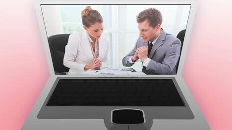 videos de personas de negocios hablando