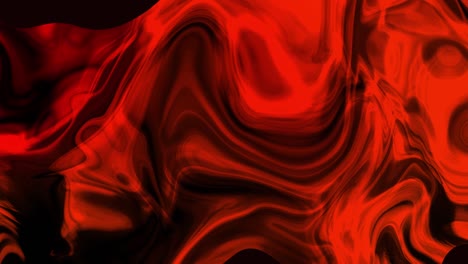 abstracto líquido de colores rojos en movimiento fondo de video
