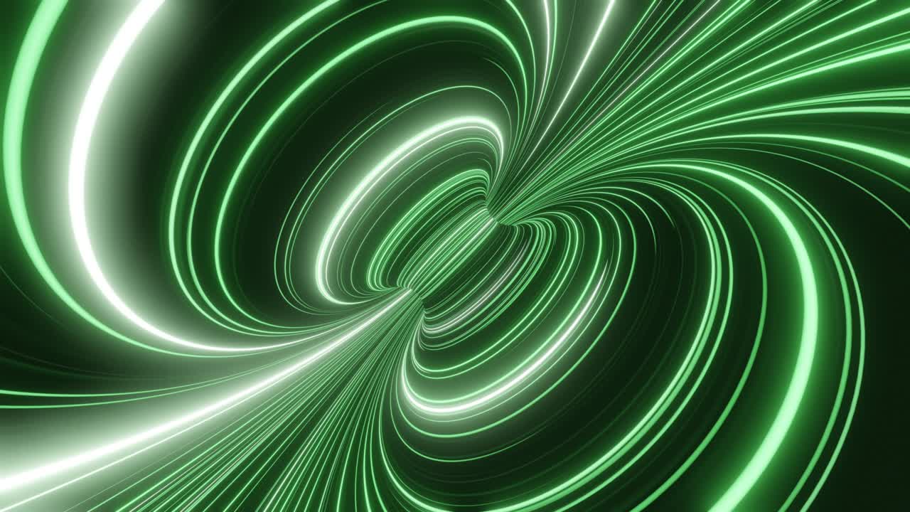 Circle neon hyperdrive lightspeed green color
