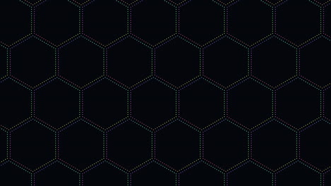 Seamless-hexagons-futuristic-pattern-with-rainbow-gradient