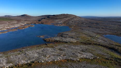 el burren, mullaghmore, condado de clare, irlanda, noviembre de 2023