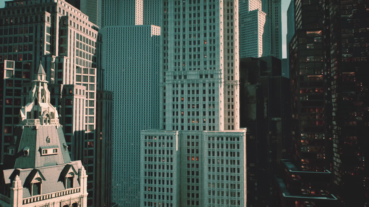 vista del horizonte de la ciudad desde arriba