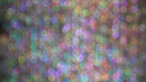 blurry bokeh with bright colors from glittering materials and lights