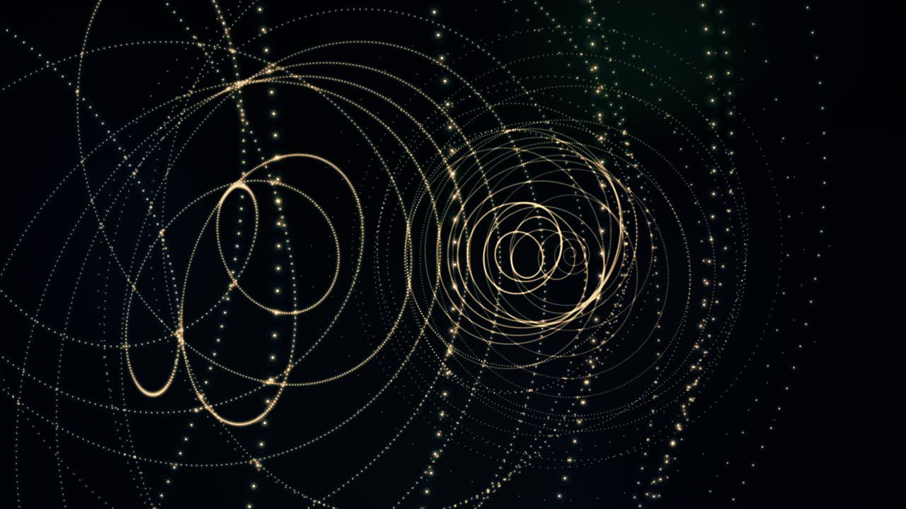 светящиеся волнистые линии, абстрактный фон