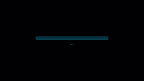 animation colorful loading bar.