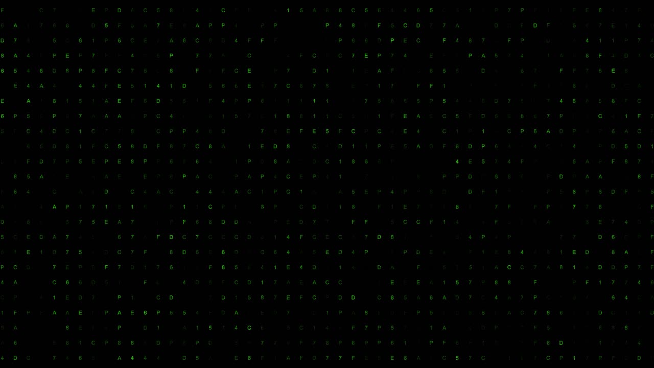 Digital data highspeed internet future technology matrix style binary code numbers rain binary