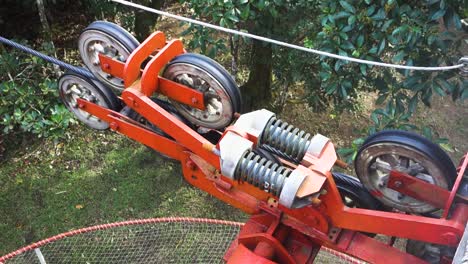 pulley gear chain transmission, accessory equipment for cable car transport