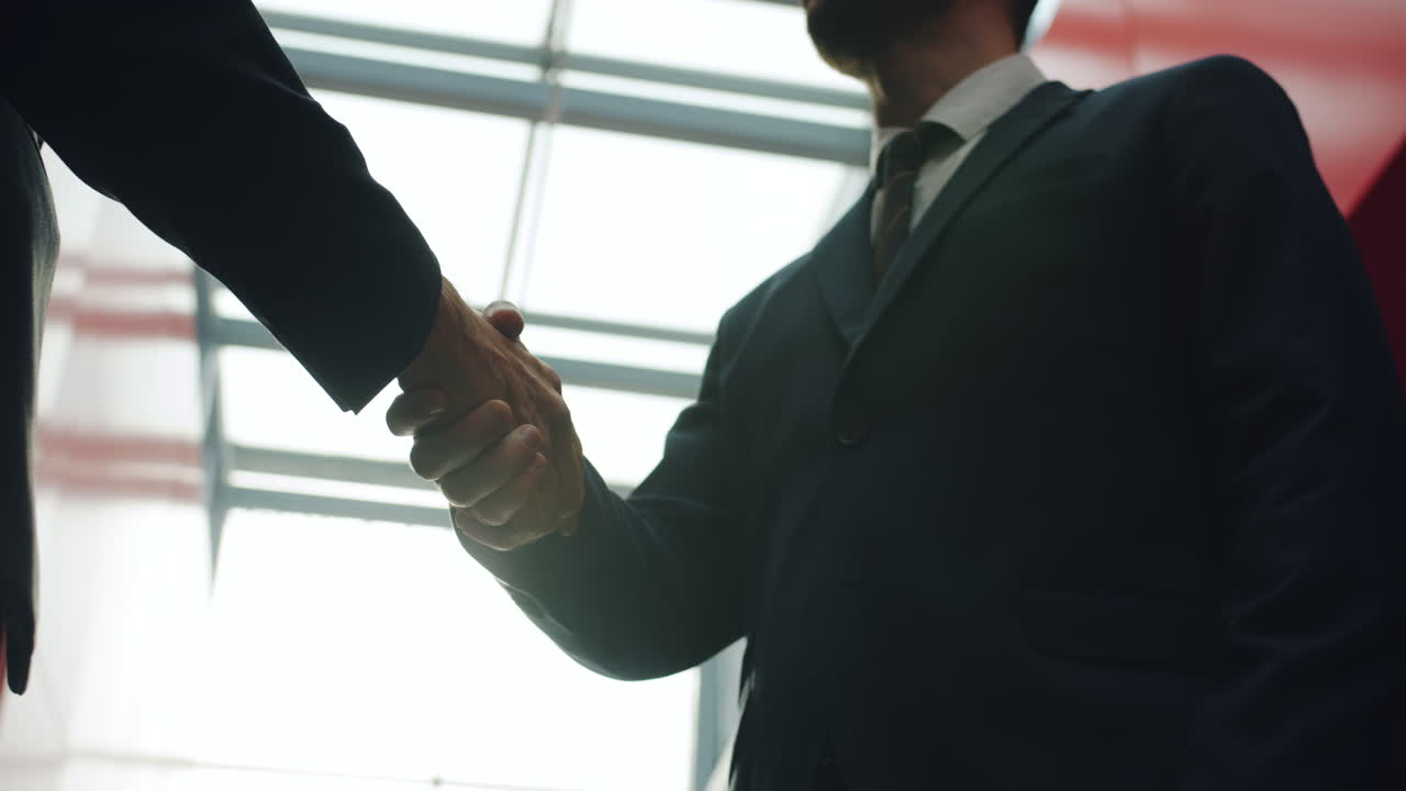 Business handshake
