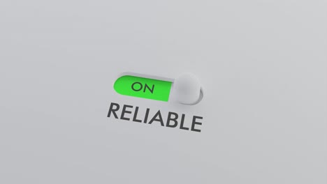 encendido del interruptor confiable