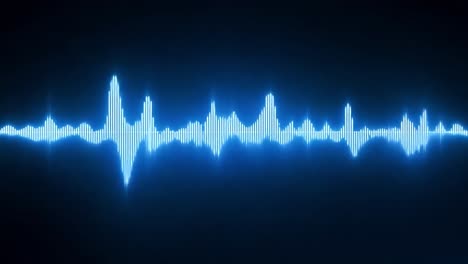 audio waveform visualization