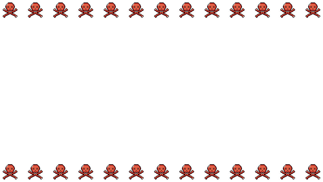 Pixel Art Korsben Ram Animerad Overlay 1080p Transparent 30 fps (6).mov
