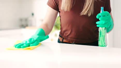 Cloth,-spray-bottle-and-person-hands-cleaning