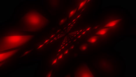 túnel rojo abstracto