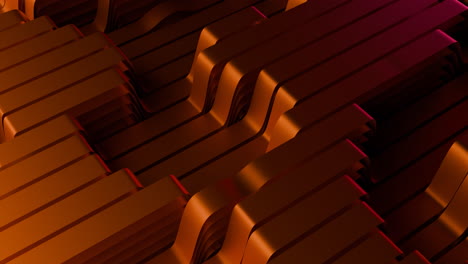 diseño geométrico abstracto en 3d