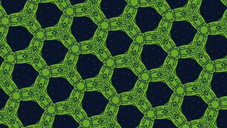 formas redondas verdes fusionadas y desplazándose hacia abajo - fondo de pantalla en vivo