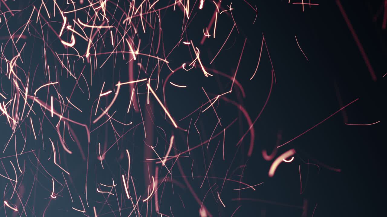 hermoso fondo abstracto con chispas animación de movimiento 4k uhd (3840x2160)