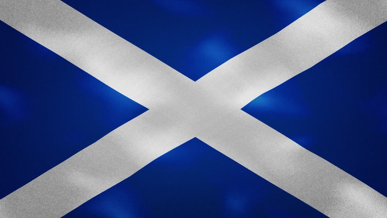 스코틀랜드 밀집된 발 직물 파동, 배경 루프