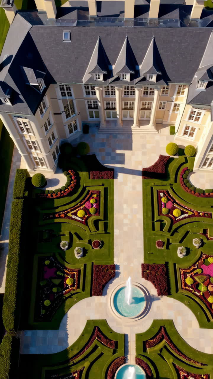 Luxury Mansion with Formal Gardens