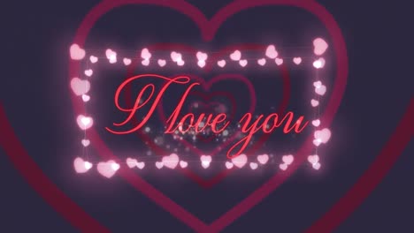 Animation-of-i-love-you-text-over-hearts