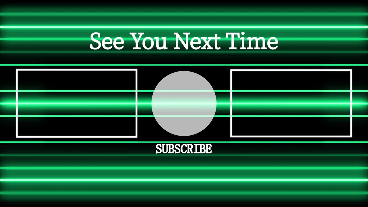 patrón de signo de neón tarjeta de finalización pantalla de finalización gráficos de movimiento