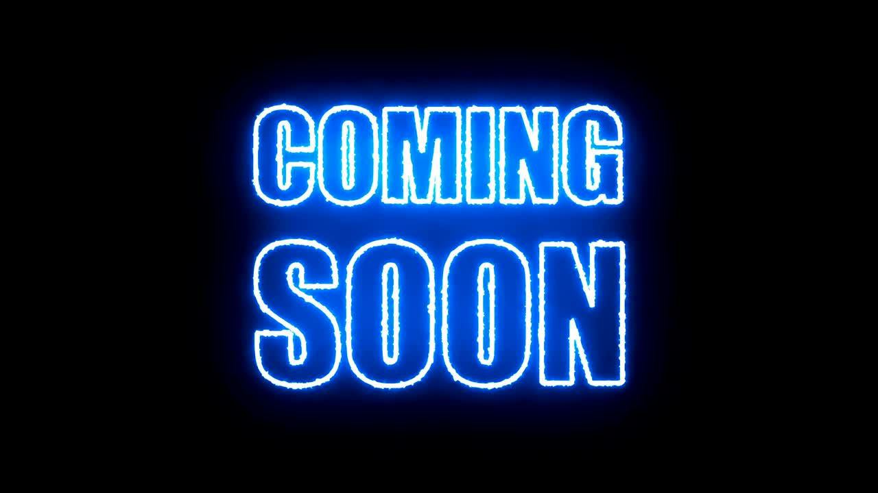 pronto viene texto texto con mala señal efecto glitch