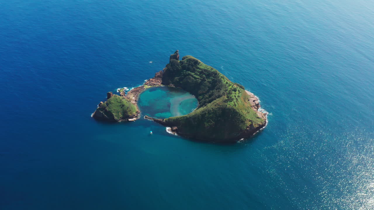 Cinematic Aerial view of Azores
