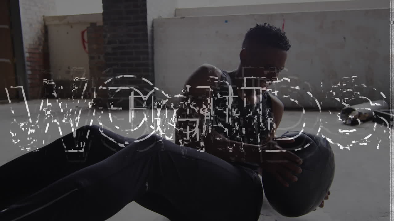 공 으로 운동 하는 사람 에 대한 단어 싸움 의 애니메이션